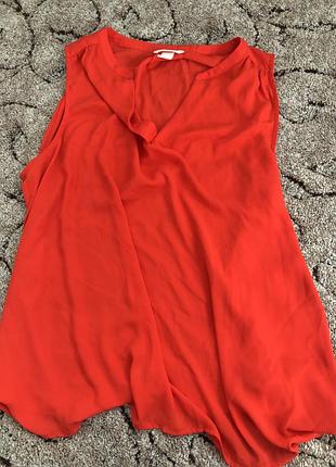 Червона блуза h&m