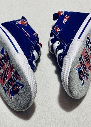 Стильные пинетки-кеды кроссовки высокие primark essentials