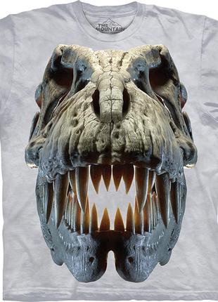 Футболка the mountain - sliver rex skull