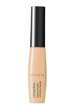 Розпродаж! calming effects liquid concealer рідкий маскуючий консилер "спокійне сяйво" avon