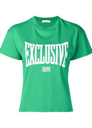 Укорочённая футболка женская премиальный бренд красивая и качественная италия