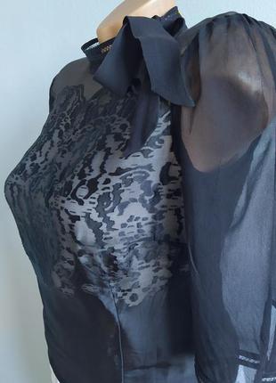 Вінтажна блуза з натурального шовку, monsoon.6 фото