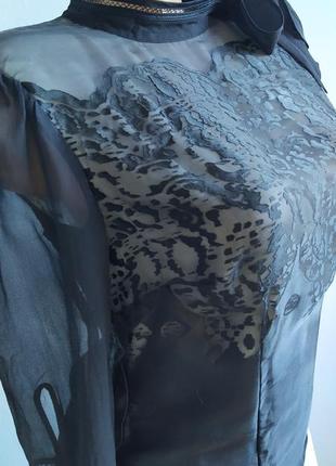 Вінтажна блуза з натурального шовку, monsoon.4 фото