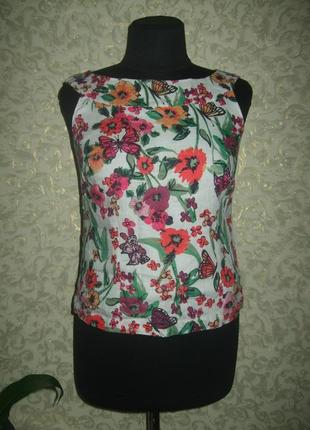 Laura ashley шикарная льняная блуза1 фото