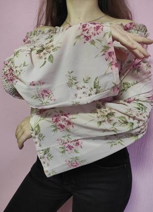Невероятно красивая блуза с рукавами волланами от new look3 фото
