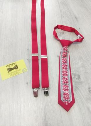 Краватка дитячий. краватка вишиванка. краватка для хлопчика.
