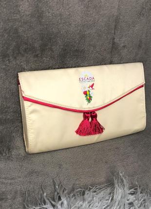 Женская элегантная сумочка клатч косметичка escada fiesta carioca