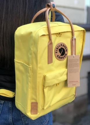 Рюкзак fjallraven kanken желтый😍1 фото