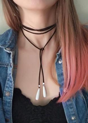 Замшевий чокер