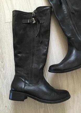 Шкіряні чоботи черевики clarks