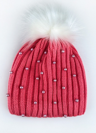 Шапка ханна 56-58ррвязанная зимняя шапка из мягкой пряжи на возраст 8+2 фото