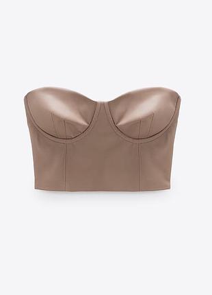 Кроп топ zara