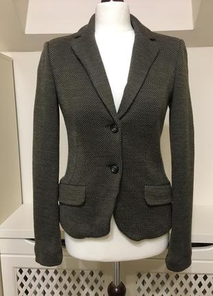 Куртка вовняний піджак, жакет max mara weekend wool blend blazer1 фото