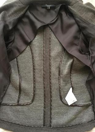 Куртка шерстяной пиджак жакет max mara weekend wool blend blazer7 фото