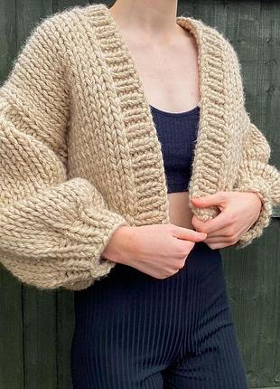 Стильный кардиган оверсайз