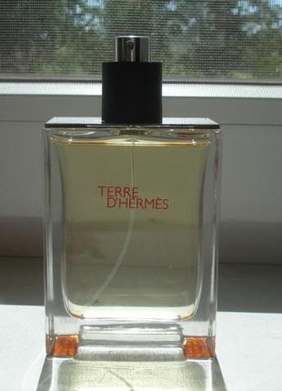 Hermes terre d'hermes, 100 мл парфюмированная вода7 фото