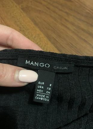 Чорне плаття mango 2