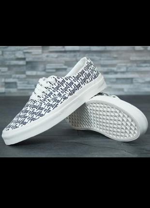 Vans era кеді fear of god3 фото