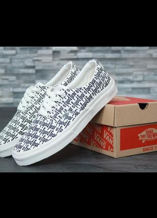 Vans era кеді fear of god4 фото