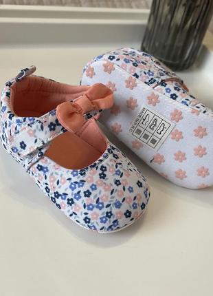 Пінетки дитячі туфельки зі стопами3 фото