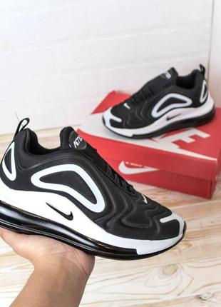 Женские кроссовки nike air max 720 black/white