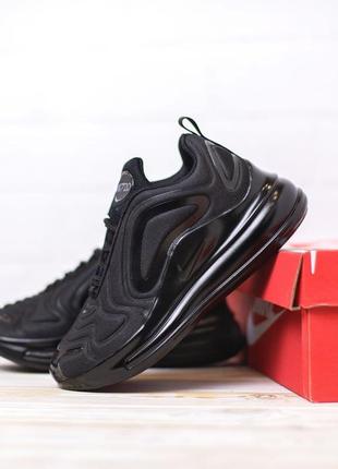 Nike air max 720 black🆕шикарні кросівки найк🆕купити накладений платіж10 фото