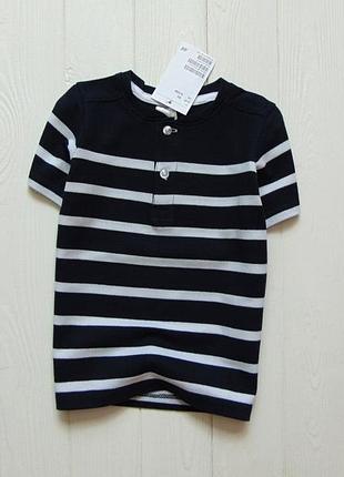 H&m. размер 9-12 месяцев. новая футболка для мальчика