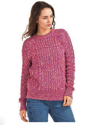 Свитер джемпер gap wavy cable knit sweater, размер 38