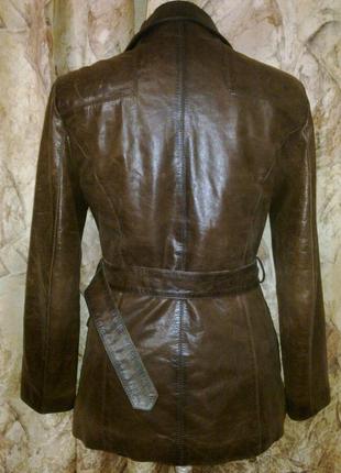 Пиджак-куртка american base,100%кожа-лайков., 48р.3 фото