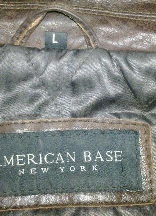 Пиджак-куртка american base,100%кожа-лайков., 48р.5 фото