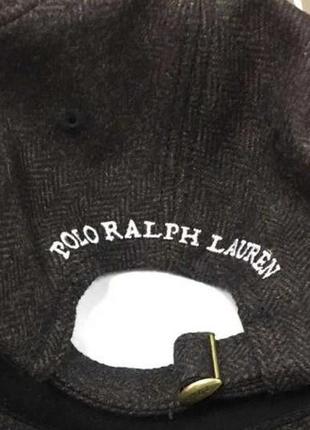 Зимние шерстяные кепки бейсболки polo ralph lauren3 фото