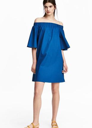 Сукня з відкритими плечима h&m