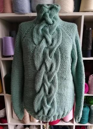Затишний светр оверсайз1 фото