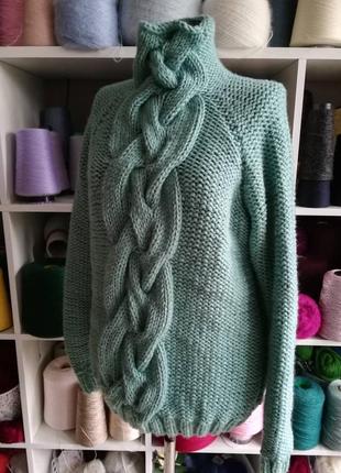 Затишний светр оверсайз3 фото