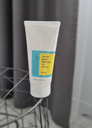 М'який гель для вмивання cosrx low ph good morning gel cleanser корейська косметика