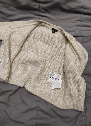 Кардиган kiabi теплый блестит 5