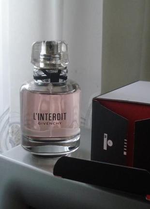 Givenchy l'interdit eau de parfum, 80 мл, парфюмированная вода3 фото