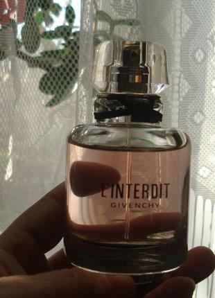 Givenchy l'interdit eau de parfum, 80 мл, парфюмированная вода4 фото