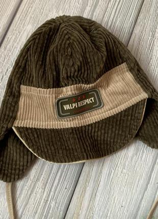 Шапка вельветовая демисезонная valpi