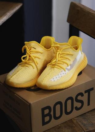 Кросівки yeezy boost 350 yellow кросівки