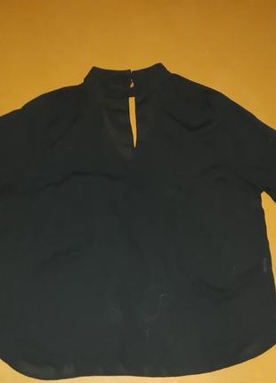 Шифонова кофта/блуза з чокером