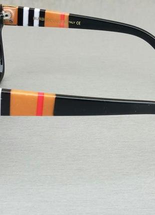 Burberry жіночі сонцезахисні окуляри великі чорні з градієнтом3 фото