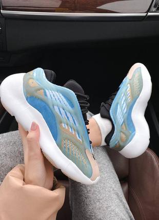 Adidas yeezy boost 700 v3 azael, жіночі кросівки адідас ізі буст