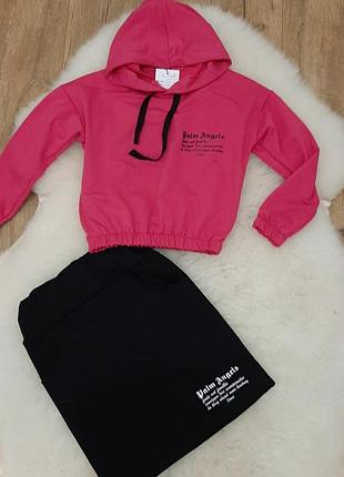 Юбка+реглан на дівчинку, костюм