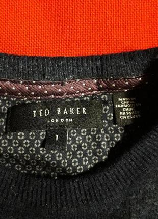 Кофта свитер джемпер ted baker с шерстью и альпакой3 фото