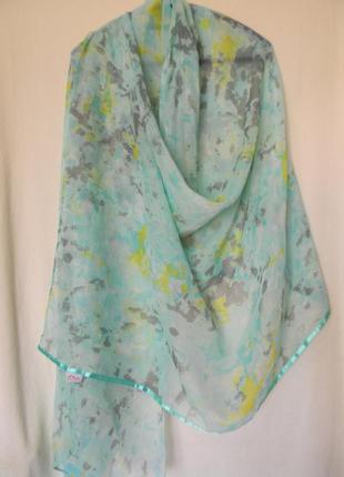 Большой нежный палантин♣парео s.oliver 212♣82