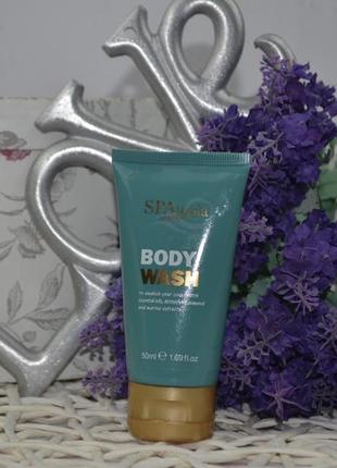 Фирменный гель душа spatopia london body wash 50 мл2 фото