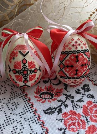 Пасхальное яйцо, пасхальный декор, набор 2шт.