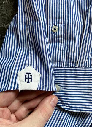 Сорочка в смужку tommy hilfiger оригінал 3