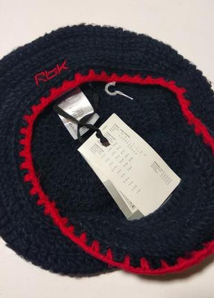 Шапка с козырьком reebok rbk crochet cap3 фото
